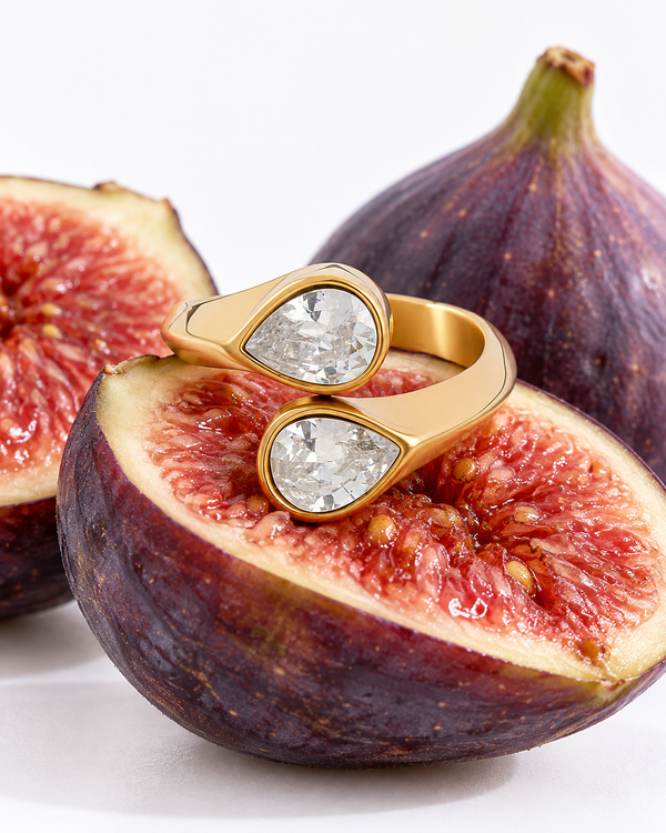 Bague Gaëlle – Double goutte