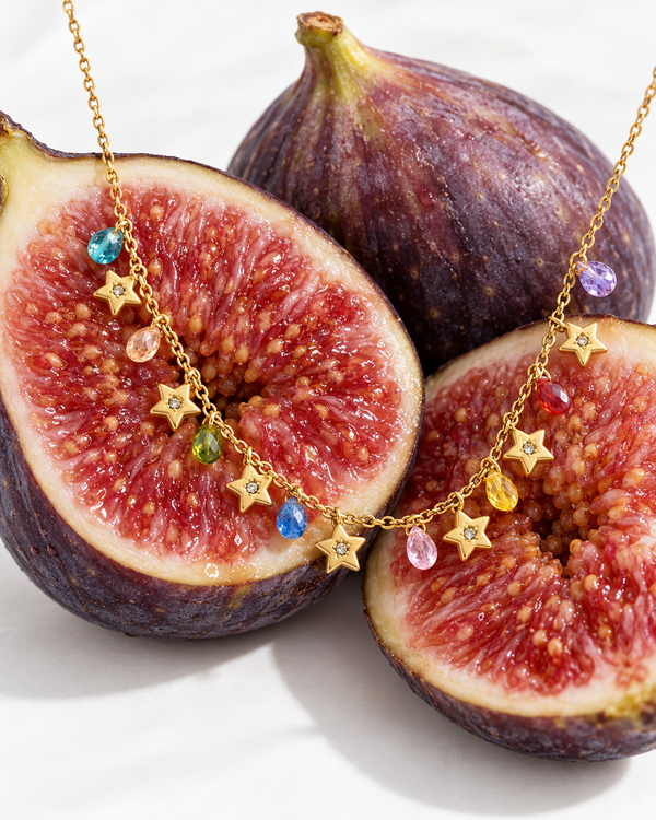 Collier Iris – Étoiles arc-en-ciel