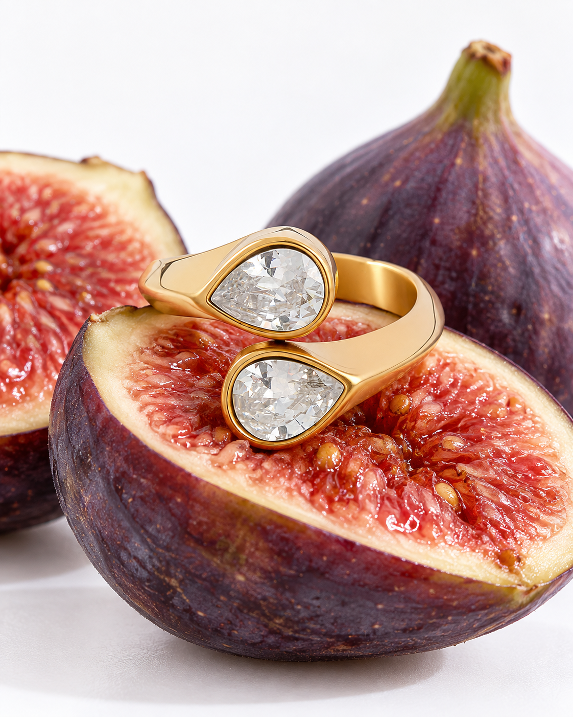 Bague Gaëlle – Double goutte