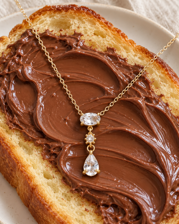Collier Cassandre – Cascade de zircons