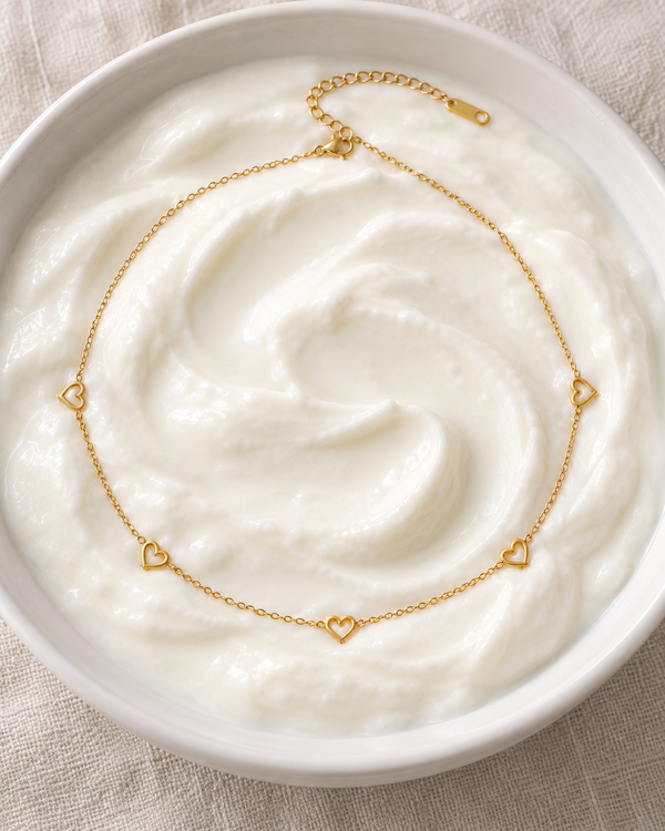 Collier Amélie – Cœurs ajourés