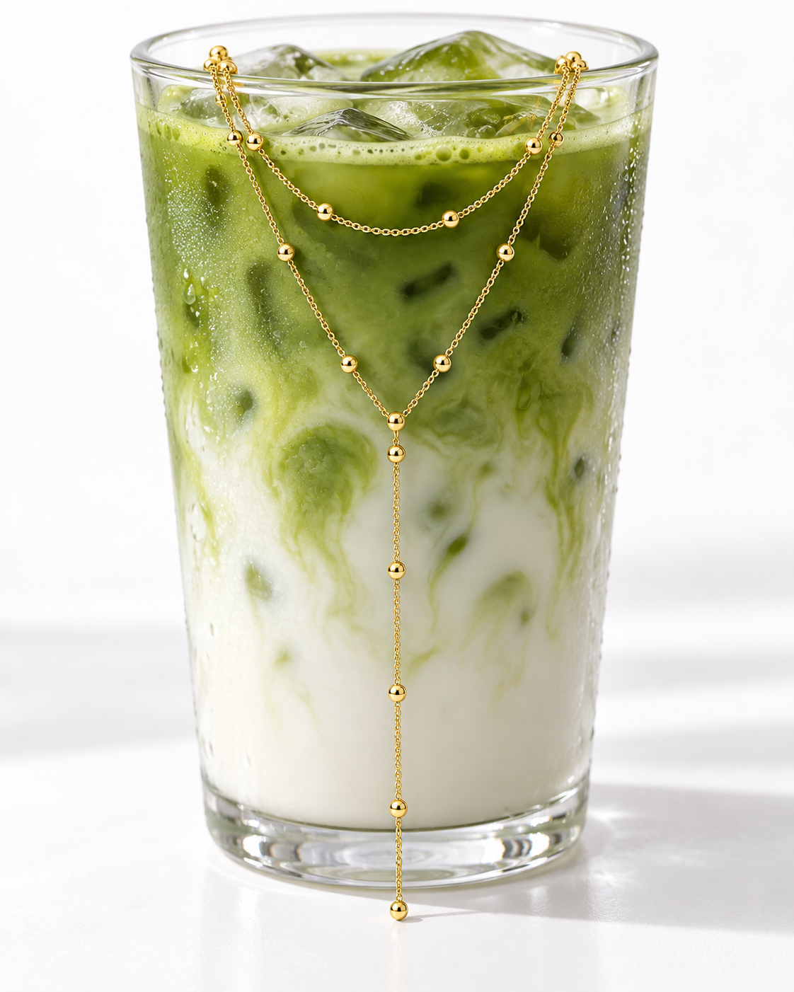 Collier Bella – Y Boules dorées